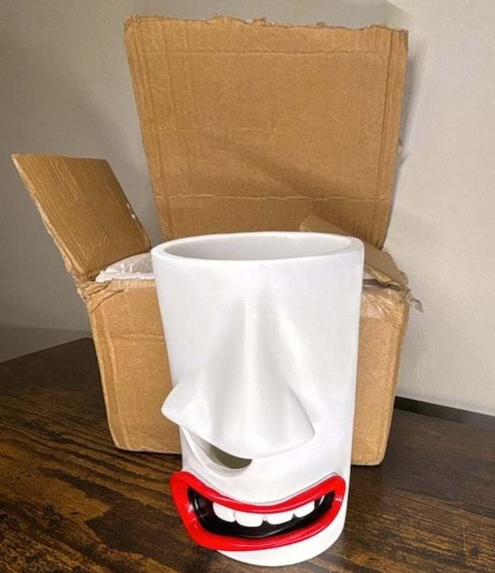 Funny Tissue Box, 13 cm Resin Tissue Dispenser, Creative 3D